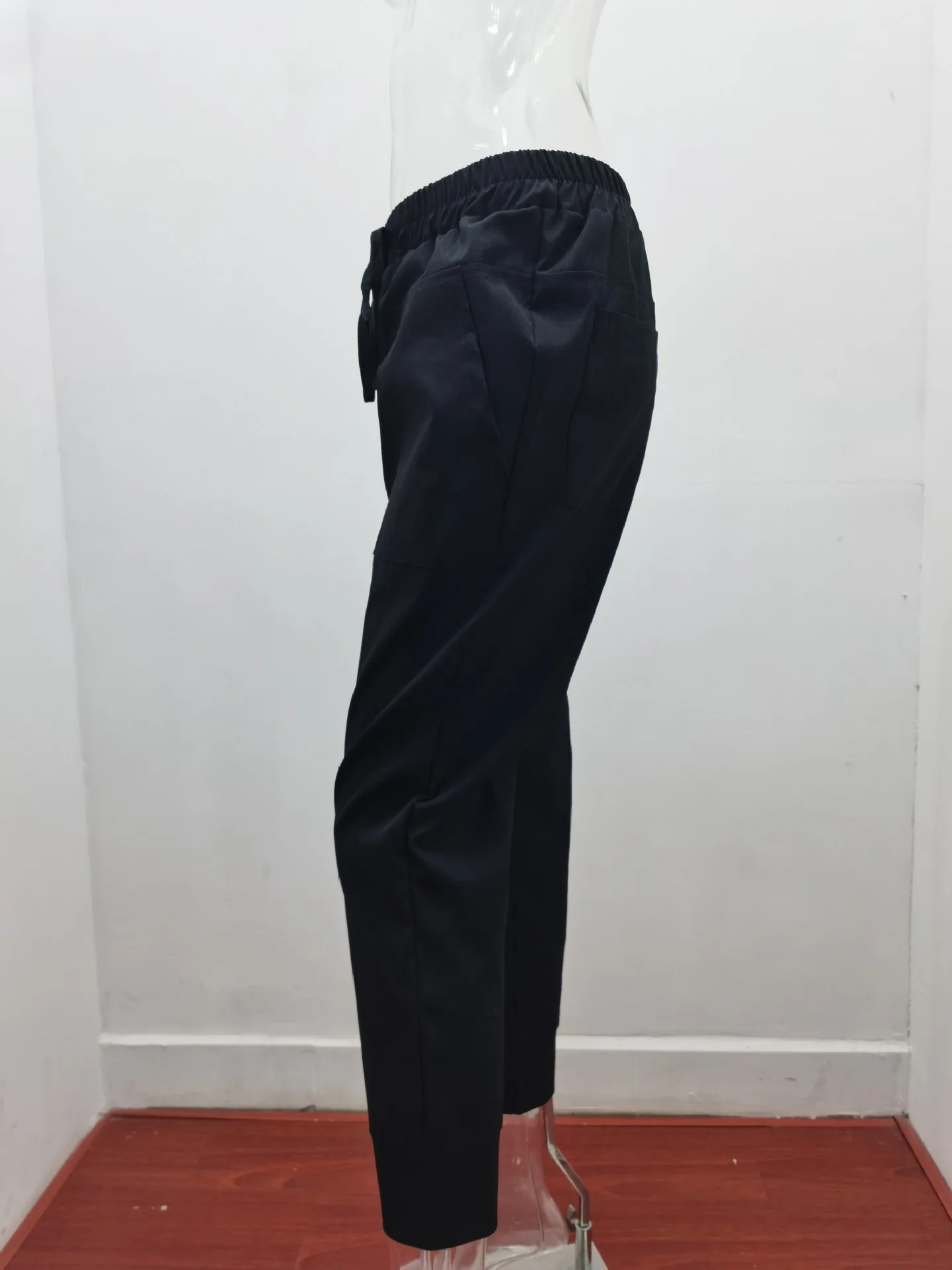 Pants Women Leggings New Pure Color Female Tall Waist Show Thin Trousers Nine Points Cheap Women Leggings OLN3386