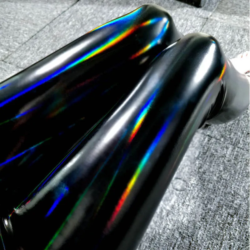 Dazzing Colors Pu Leather Pants Women Big Size Bright Slim Leggings High Waist Hip Lift Tights Fashion Skinny Stretchy Pu Pants