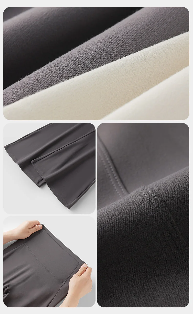 BIVIGAOS Spring Summer Micro Flared Sharkskin Leggings Women Tight Sexy Elastic Horseshoe Pants Sport Fitness Yoga Flared Pants