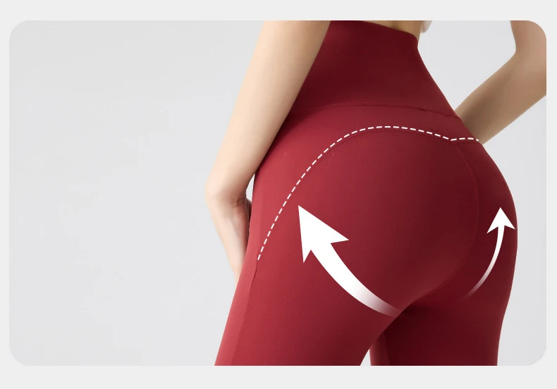 BIVIGAOS Spring Summer Micro Flared Sharkskin Leggings Women Tight Sexy Elastic Horseshoe Pants Sport Fitness Yoga Flared Pants