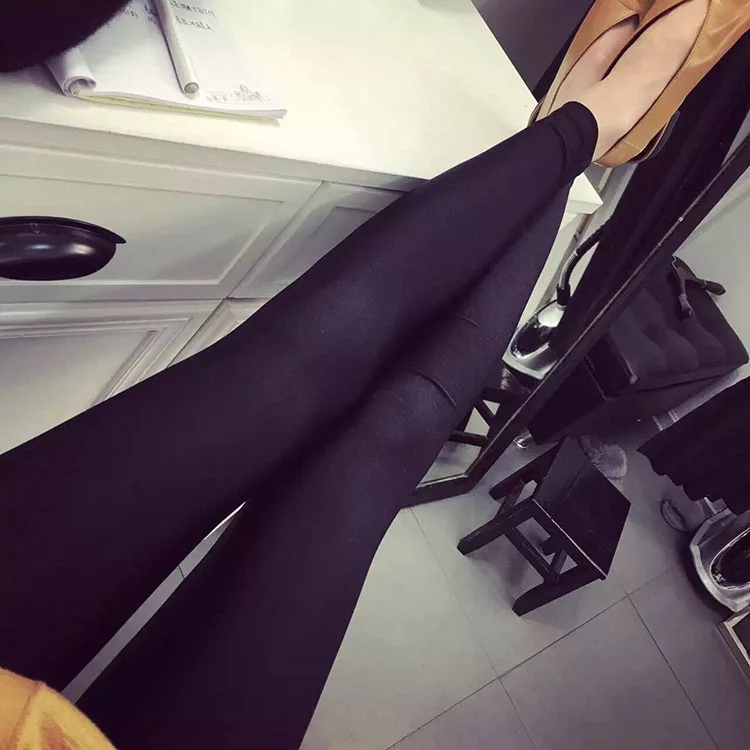 Women Leggings Black Luster Pants Wrap Leg Ice Silk Nylon Non Pilling Small Show Thin Beautiful Legs For Men Large Size L-4XL