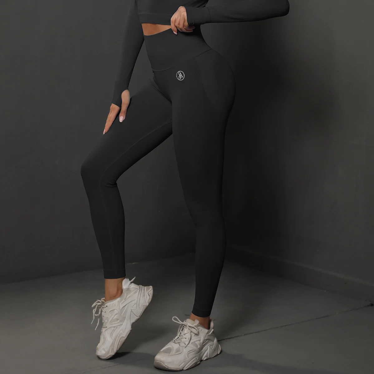 Allure The Brand Women Scrunch Seamless Leggings Seamless Peach Hip Training Yoga Pants Women's Sports Running Buttocks Body Fit