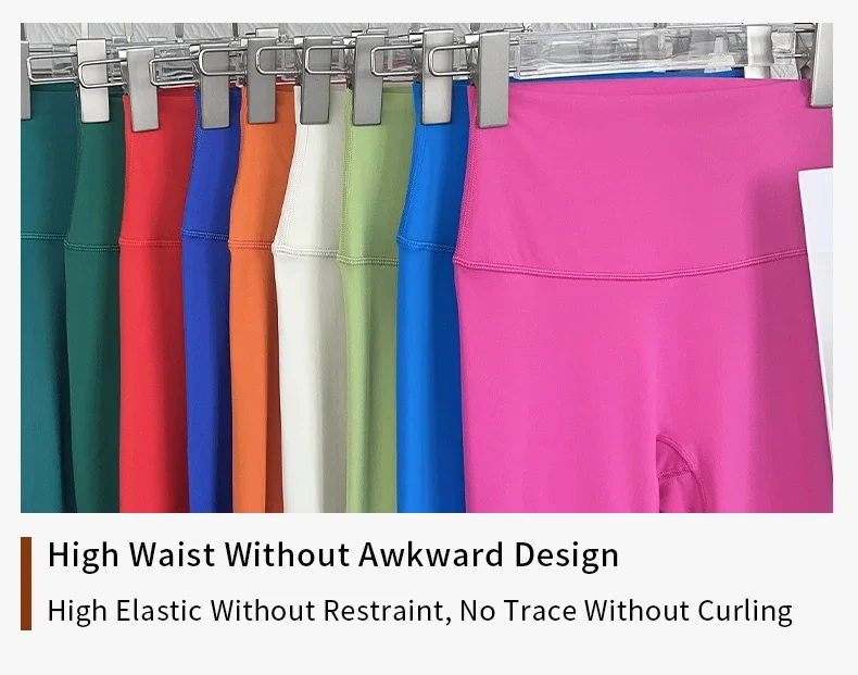 Women High Waist Gym Yoga Pants Stretchy Breathable Sports Leggings for Running Cycling Comfortable 'Naked Feeling' Yoga Trous