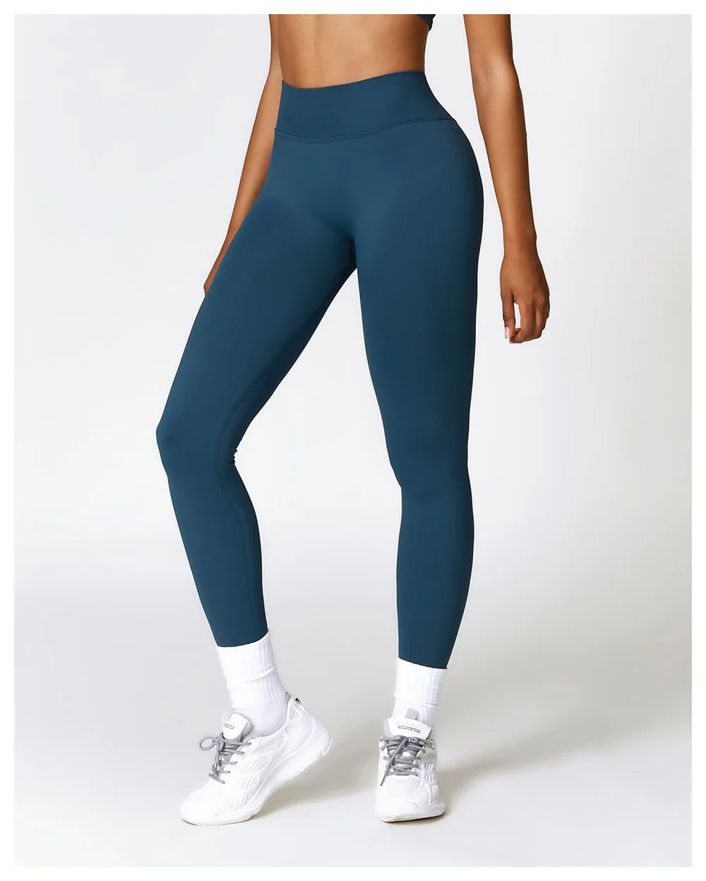 Sexy Seamless Scrunch Legging Pants Raises Butt Sporty Women Gym Fitness Leggings High Waist Leisure Sport Tights Push Up Black