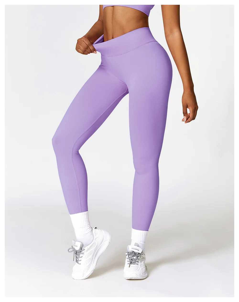 Sexy Seamless Scrunch Legging Pants Raises Butt Sporty Women Gym Fitness Leggings High Waist Leisure Sport Tights Push Up Black