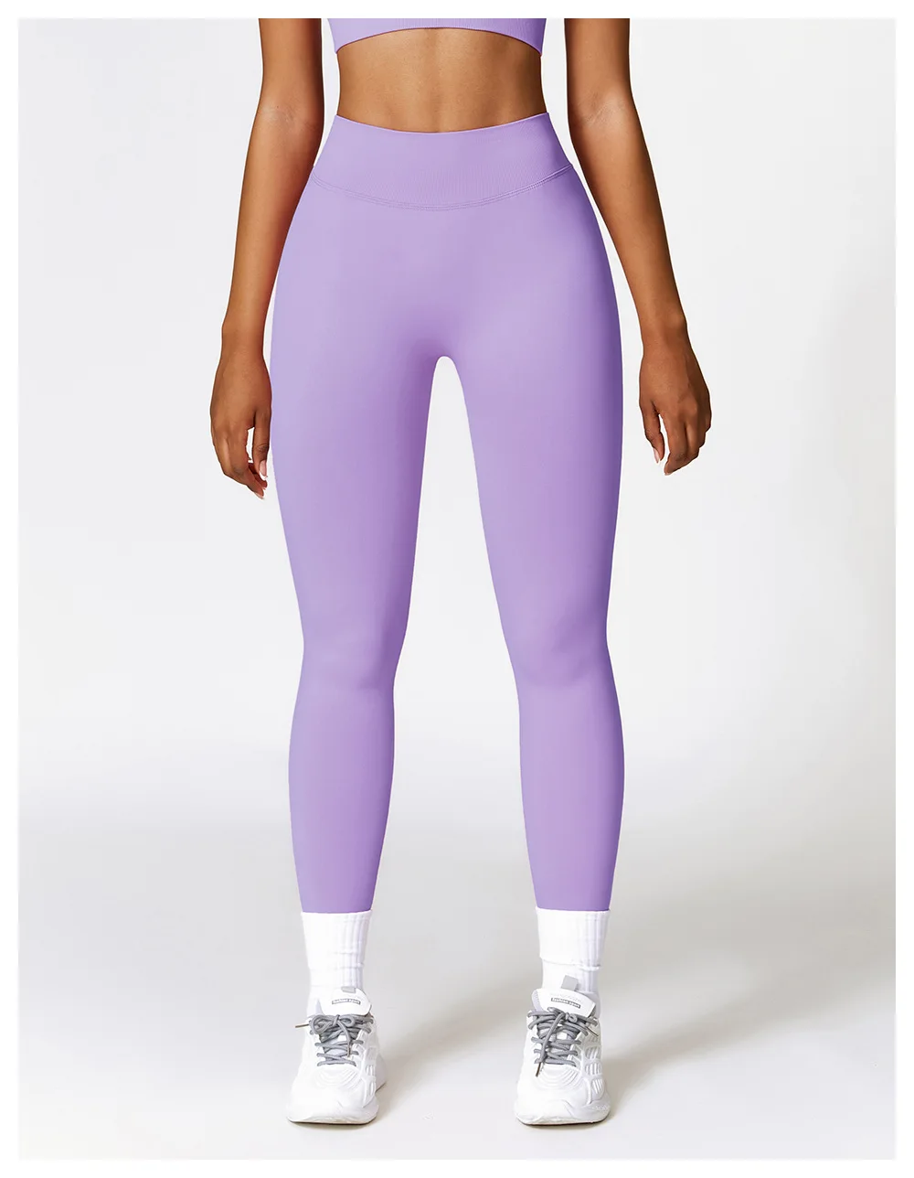 Sexy Seamless Scrunch Legging Pants Raises Butt Sporty Women Gym Fitness Leggings High Waist Leisure Sport Tights Push Up Black