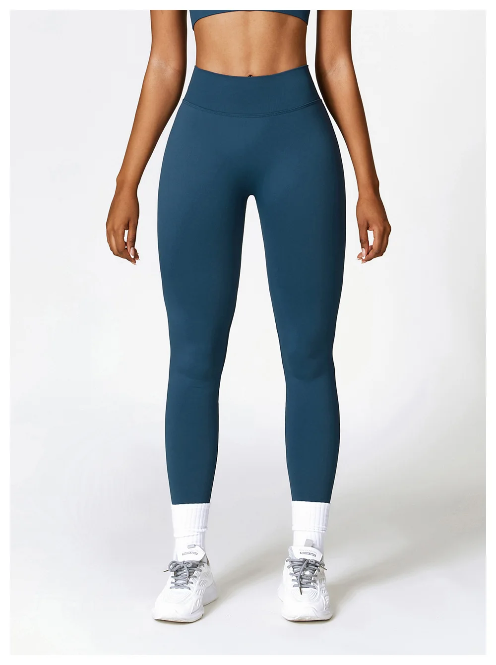 Sexy Seamless Scrunch Legging Pants Raises Butt Sporty Women Gym Fitness Leggings High Waist Leisure Sport Tights Push Up Black