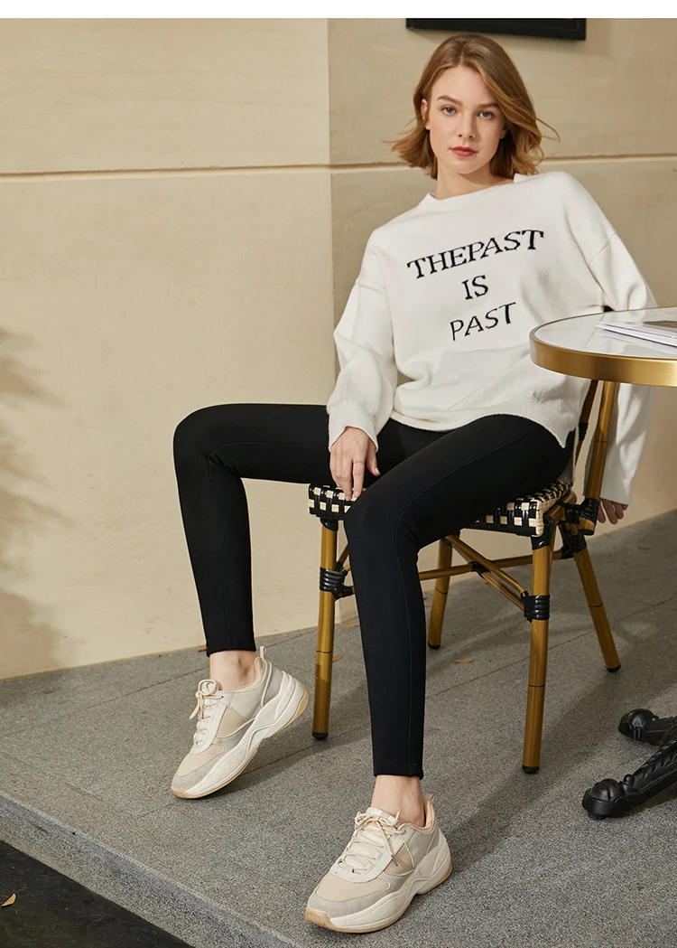 Amii Leggings Woman 2025 Winter New Warm Slim-fit Nine-point Female Legging Pants Casual Solid Versatile Woman Clothing12524023