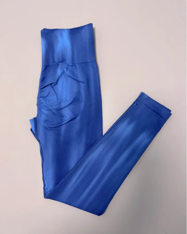 New Women Tie-dye Leggings Gym Athletic Workout Leggins High Waist Leggins Butt Lifting Yoga Pants Sports Training Tights