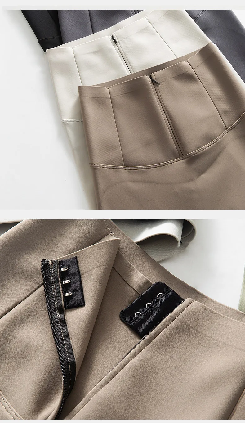 BIVIGAOS Spring Cool Brown Zipper Sharkskin Leggings Women High Waist Micro Pressure Butt Lifter Tight Fit Casual Sport Leggings