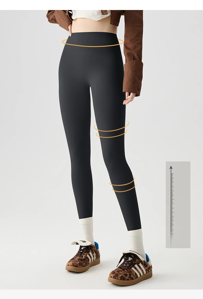 BIVIGAOS Spring Summer New Colourful Seamless Sharkskin Leggings Women Thin Elastic Tight-Fitting Sexy Sports Fitness Leggings