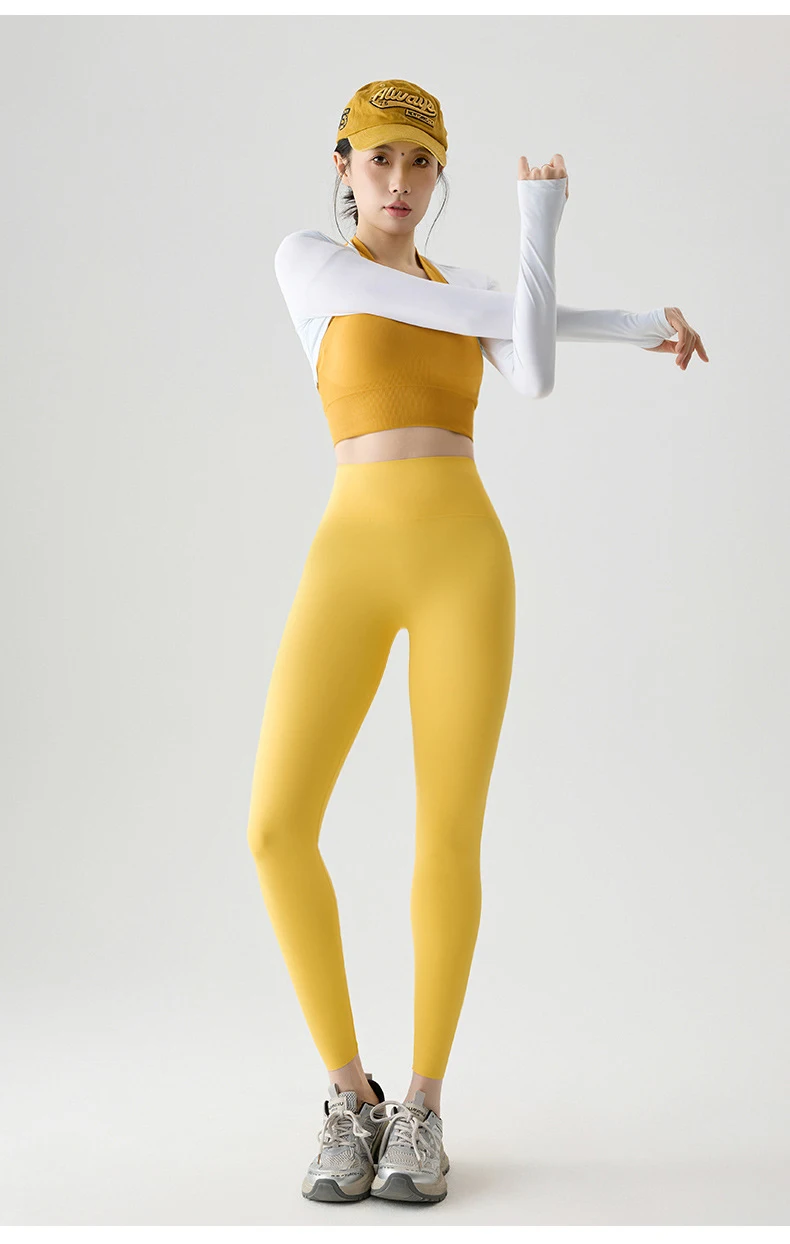 BIVIGAOS Spring Summer New Colourful Seamless Sharkskin Leggings Women Thin Elastic Tight-Fitting Sexy Sports Fitness Leggings
