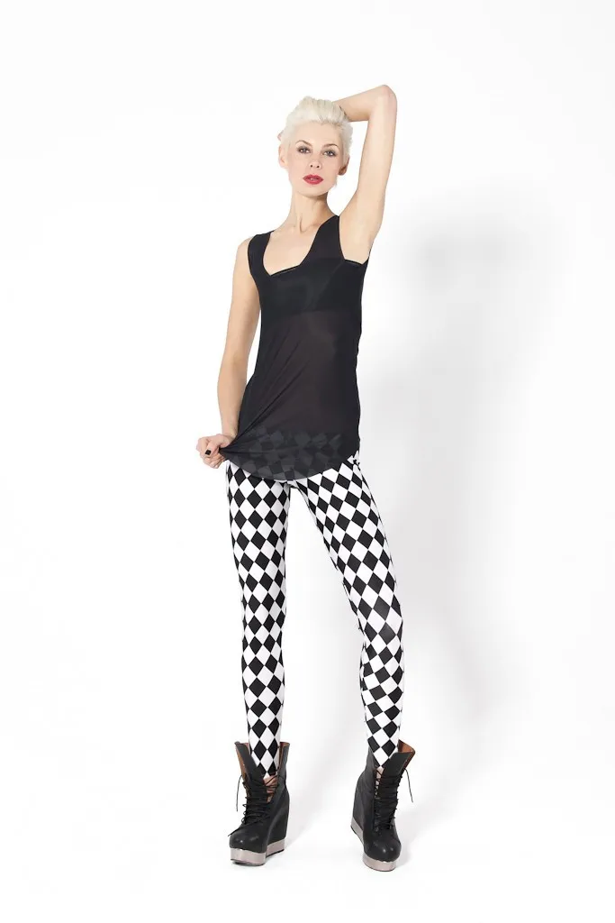 Summer Women Plaid Printing Women Galaxy Leggings Fitness Sportswear Clothes For Ladies Gym leggins Fashion Pants GL83