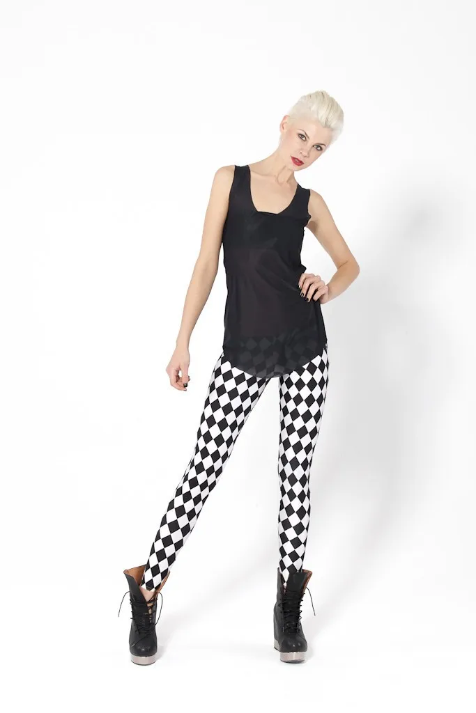 Summer Women Plaid Printing Women Galaxy Leggings Fitness Sportswear Clothes For Ladies Gym leggins Fashion Pants GL83