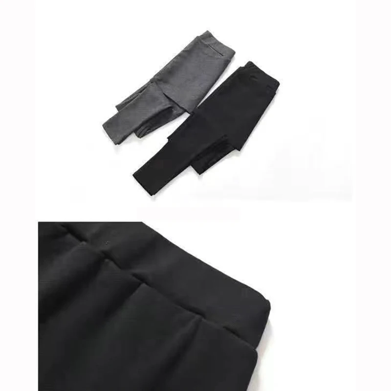 Winter Women Slim Fit Plush Thermal Leggings Girls High Waist Snow Warm Skinny Thin Trousers Lady Retro Fashion Fleece Pants