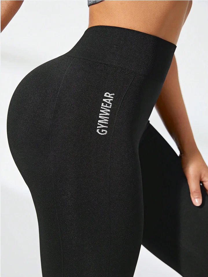 Women's Seamless Yoga Leggings High-Waisted Butt-Lifting Workout Leggings for Running Gym & Training Activewear Slim Tights