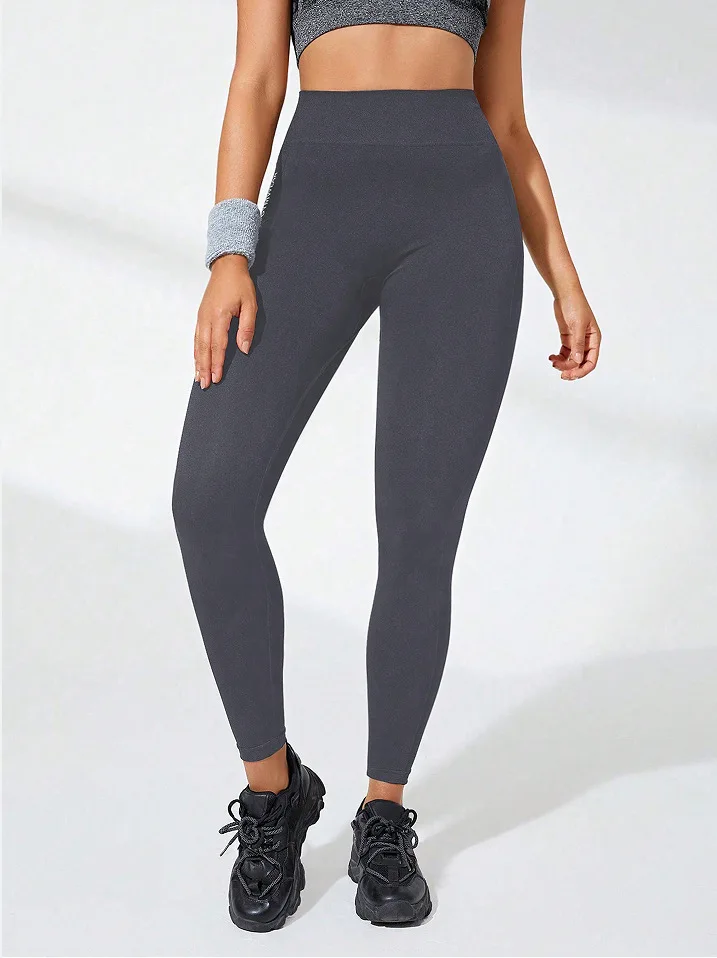 Women's Seamless Yoga Leggings High-Waisted Butt-Lifting Workout Leggings for Running Gym & Training Activewear Slim Tights