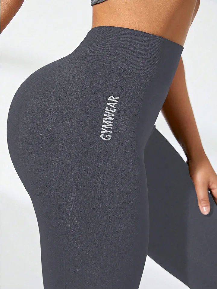 Women's Seamless Yoga Leggings High-Waisted Butt-Lifting Workout Leggings for Running Gym & Training Activewear Slim Tights