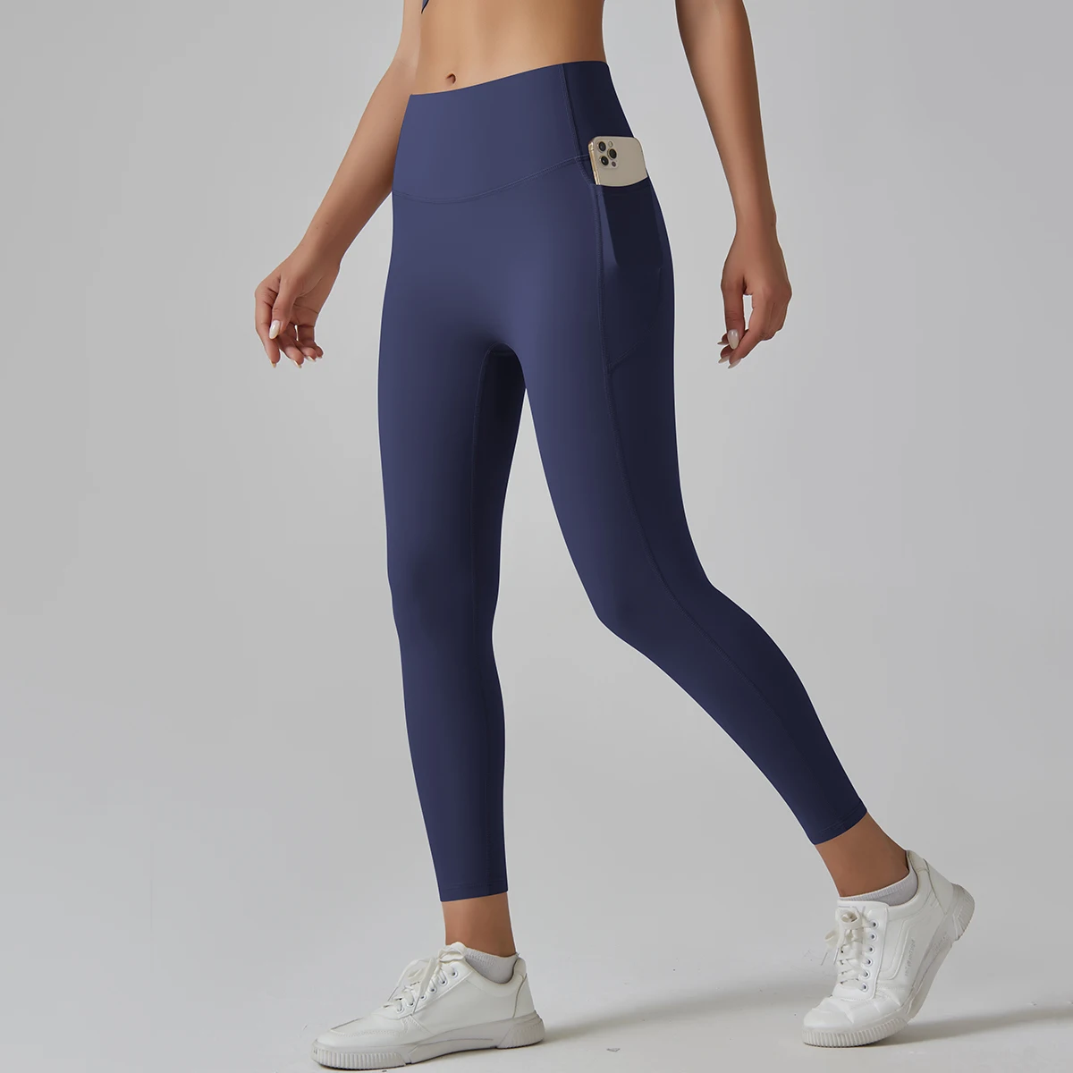 Women Leggings With Pockets Yoga Pants Gym Leggings Sport Women Fitness High Waist Female Legging Tummy Control Running Training