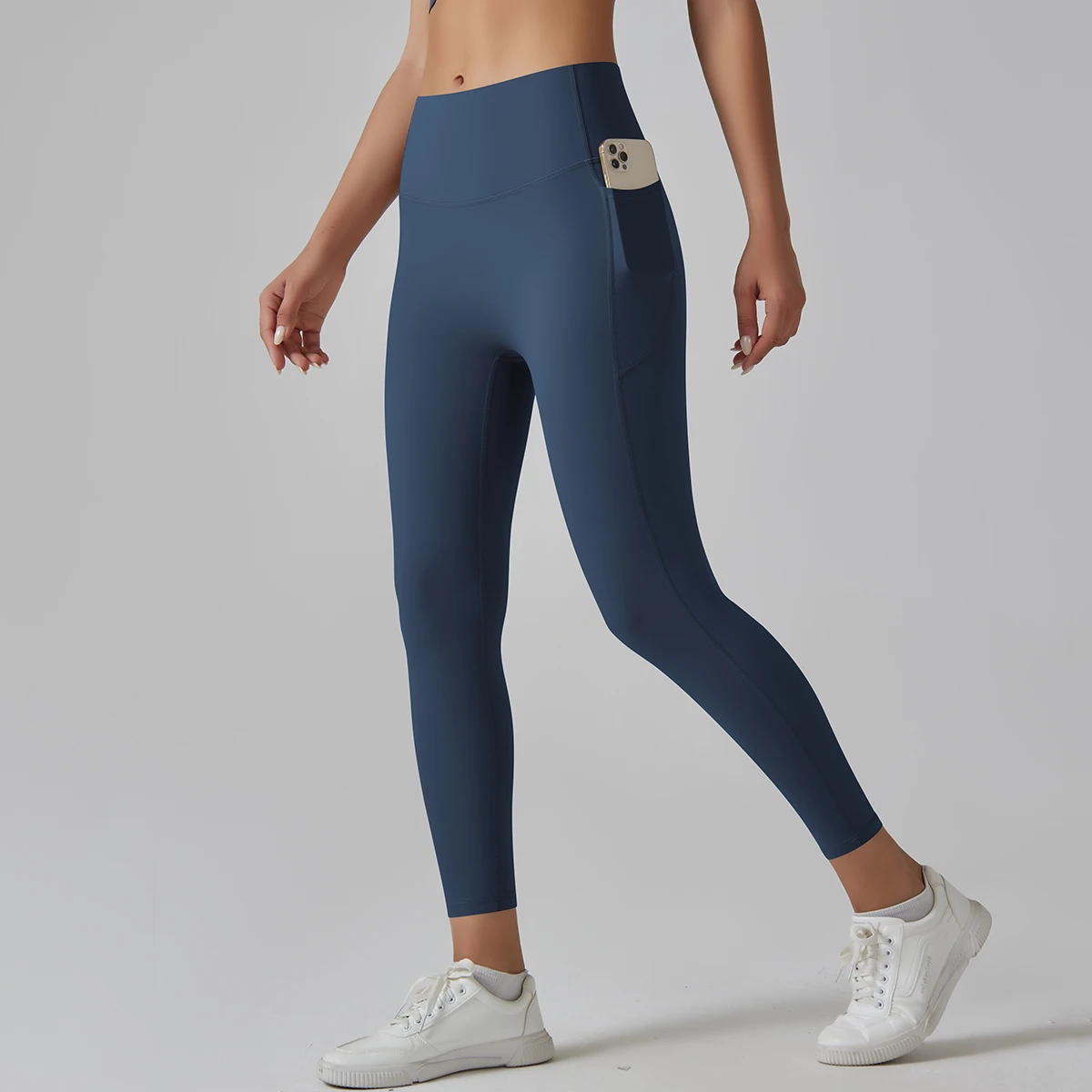 Women Leggings With Pockets Yoga Pants Gym Leggings Sport Women Fitness High Waist Female Legging Tummy Control Running Training