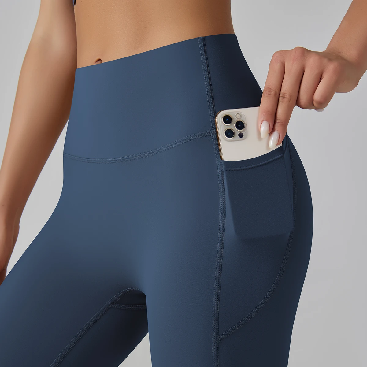 Women Leggings With Pockets Yoga Pants Gym Leggings Sport Women Fitness High Waist Female Legging Tummy Control Running Training
