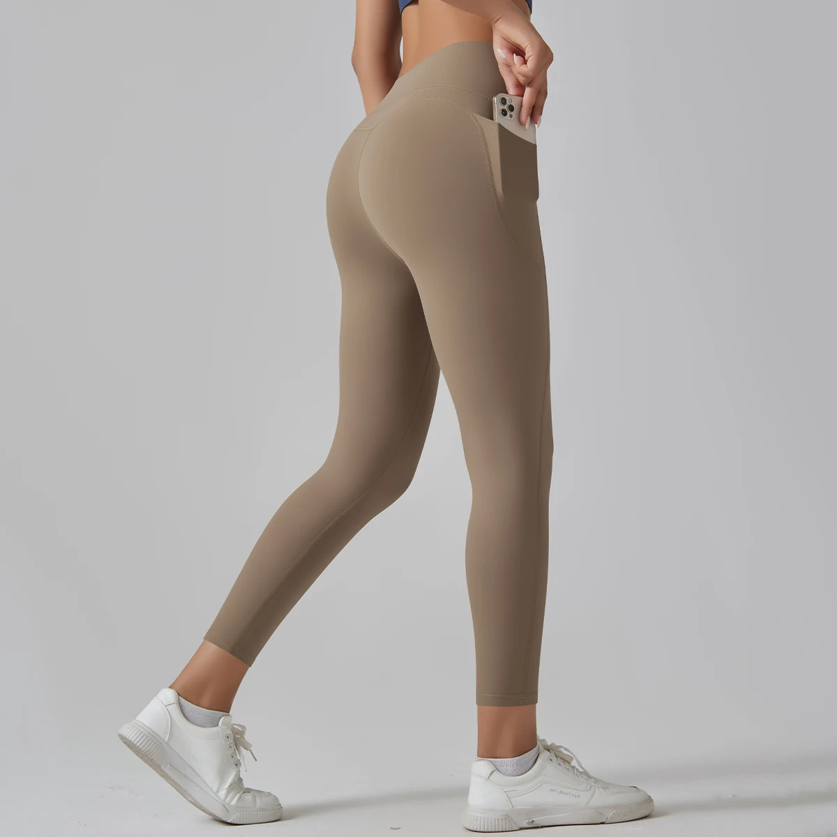 Women Leggings With Pockets Yoga Pants Gym Leggings Sport Women Fitness High Waist Female Legging Tummy Control Running Training