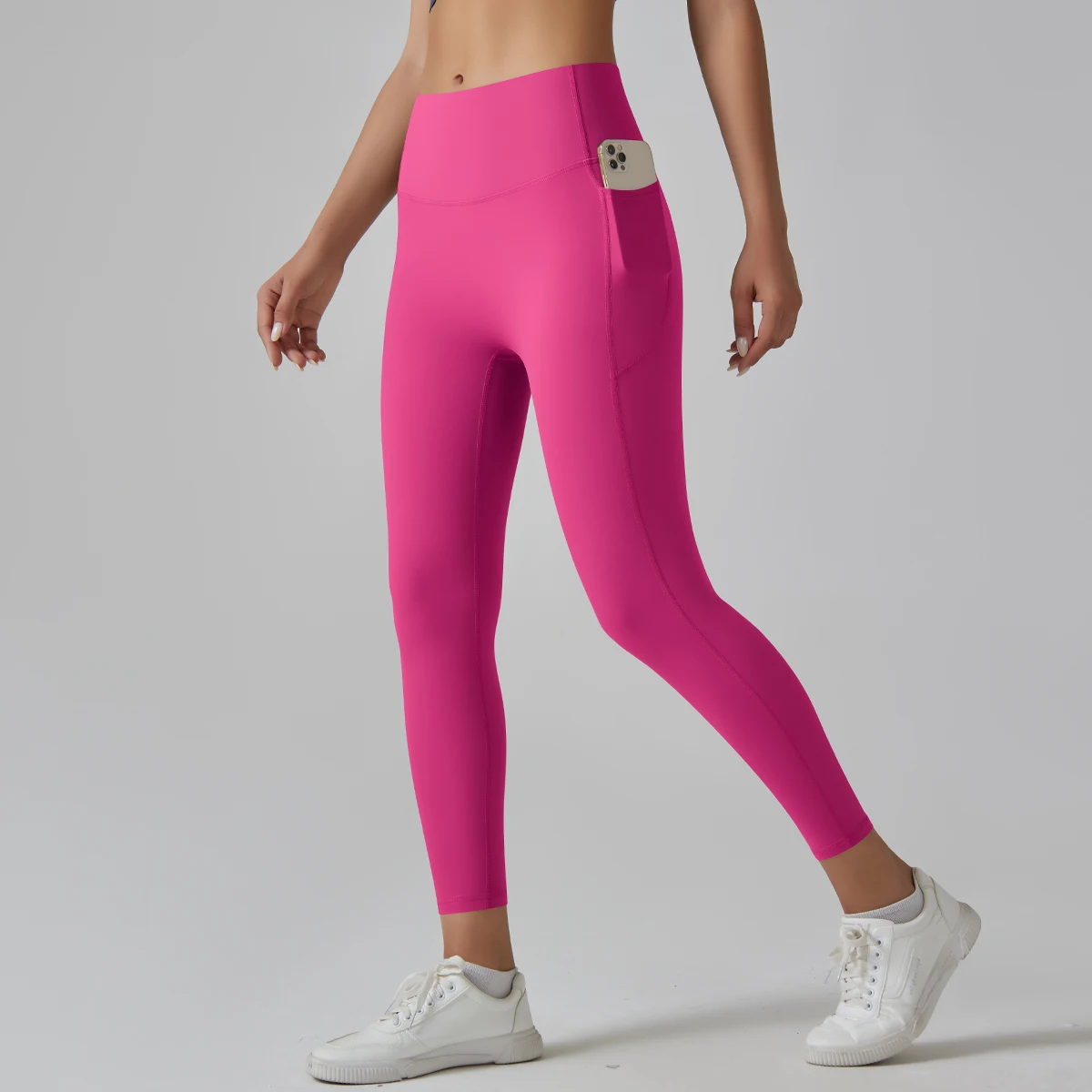 Women Leggings With Pockets Yoga Pants Gym Leggings Sport Women Fitness High Waist Female Legging Tummy Control Running Training