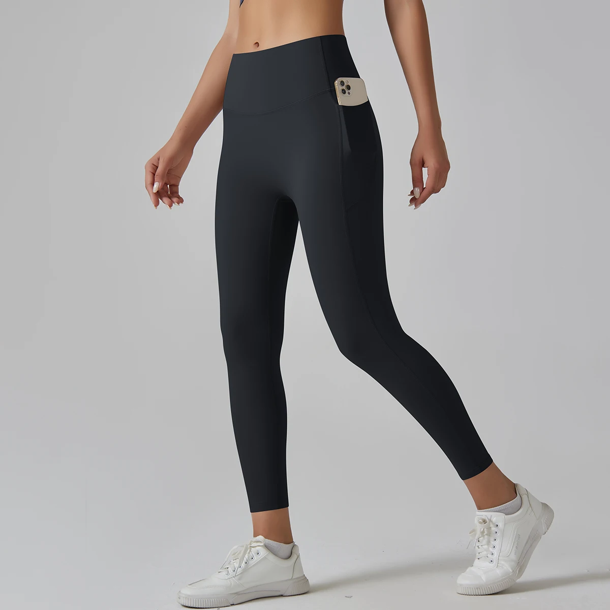 Women Leggings With Pockets Yoga Pants Gym Leggings Sport Women Fitness High Waist Female Legging Tummy Control Running Training