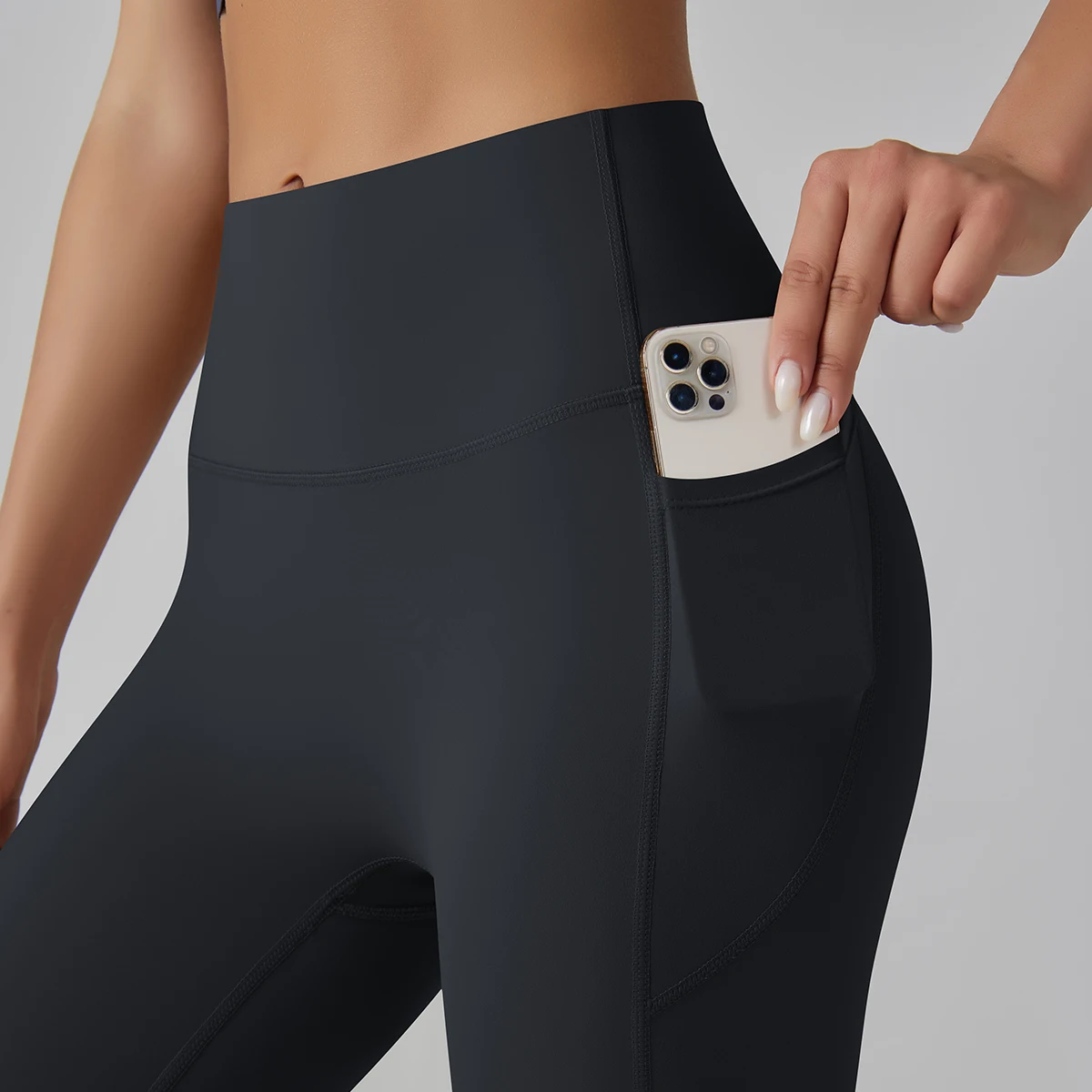 Women Leggings With Pockets Yoga Pants Gym Leggings Sport Women Fitness High Waist Female Legging Tummy Control Running Training