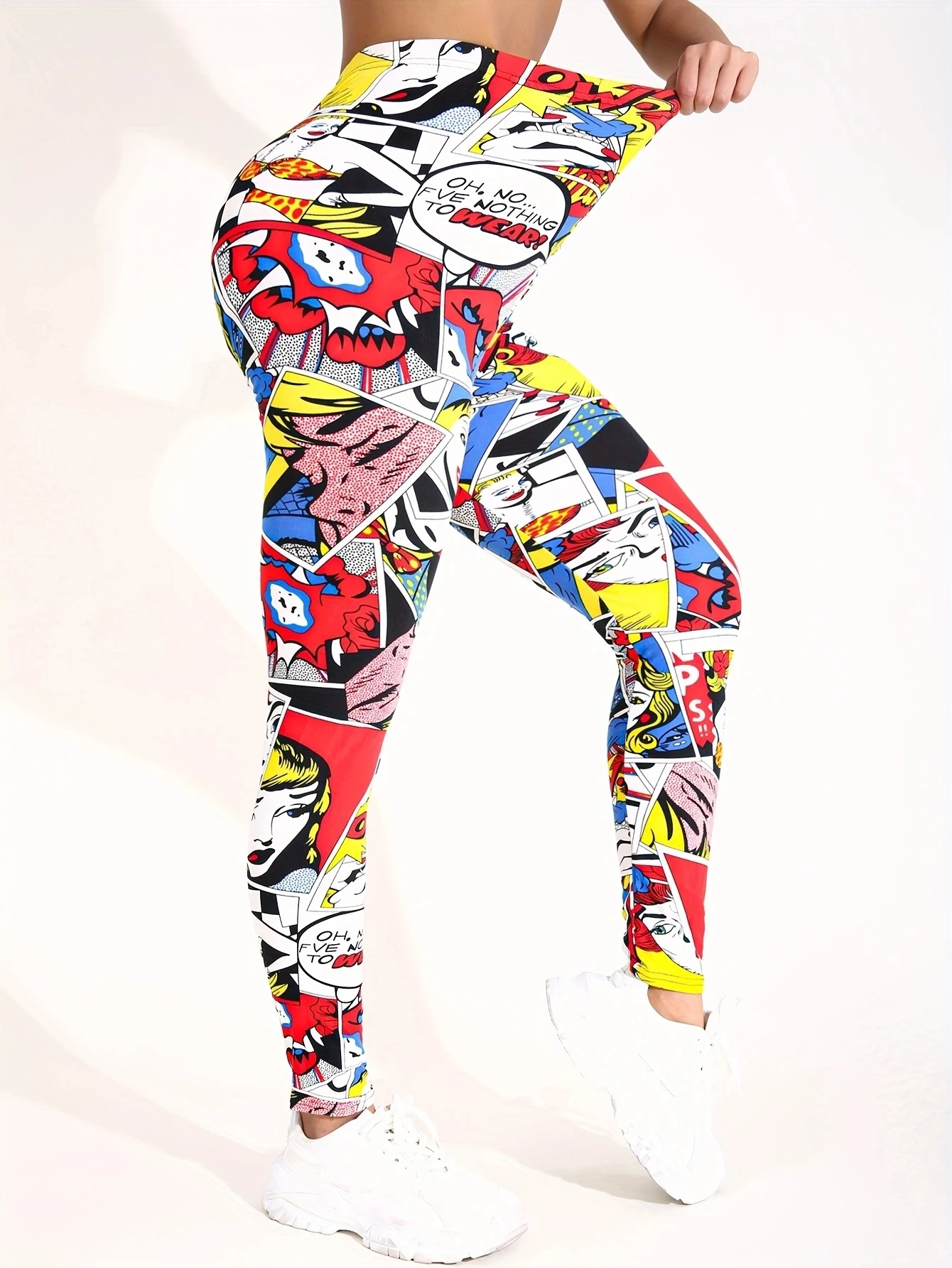 Fashion And Casual Tight Pants For Women Legging High Stretch Fitness And Yoga Pants Sexy Nine Point Pencil Pants