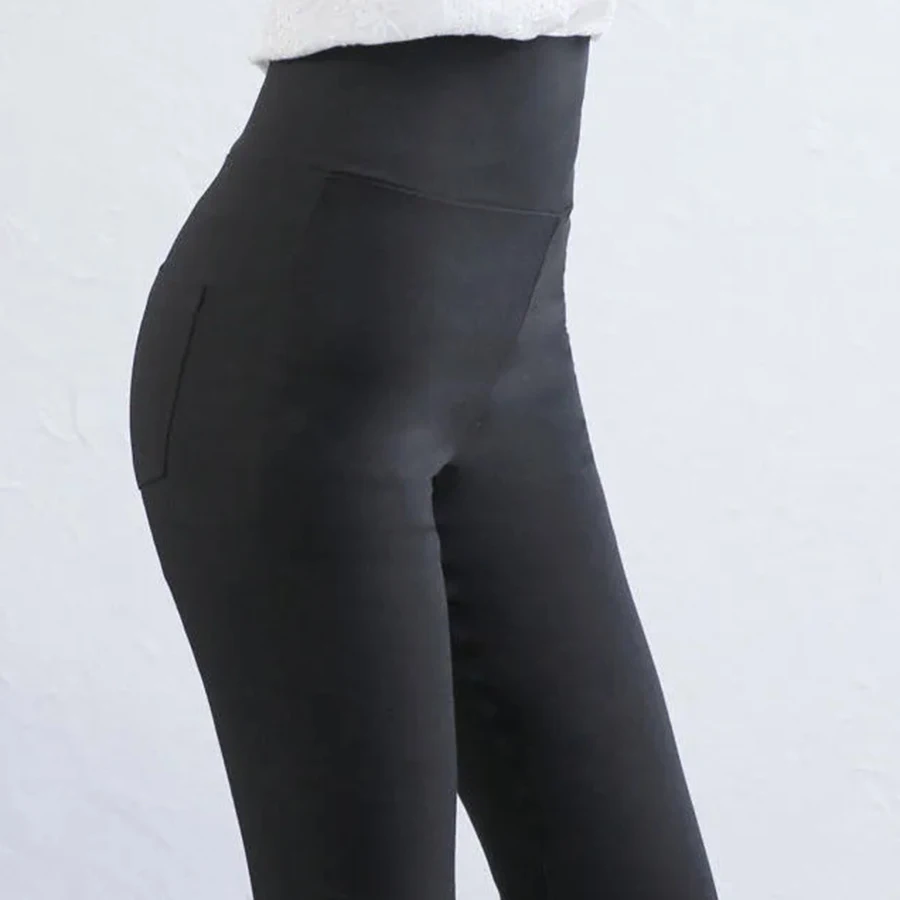 Oversize 6xl Spring Leggings Women Cute Candy Color High Waist Slim Ankle-length Pants Casual Pencil Pantalones Skinny Trousers