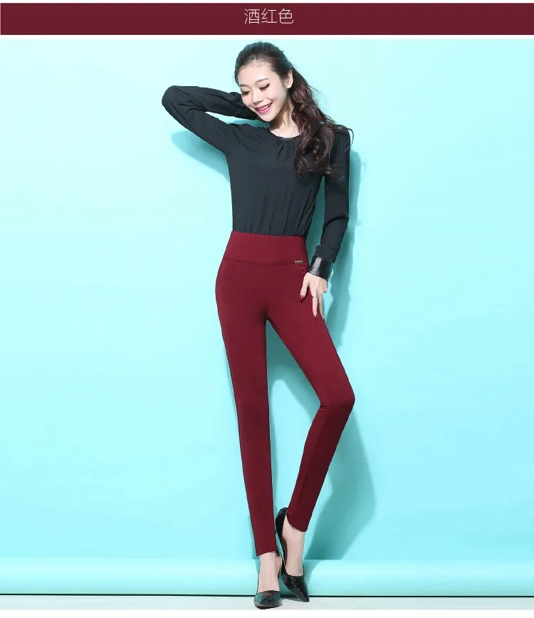 Women's Winter Warm Leggings Thick Women Pants Clothing Legging Women's Leggins High Waist Skinny Trousers New in Outerwear
