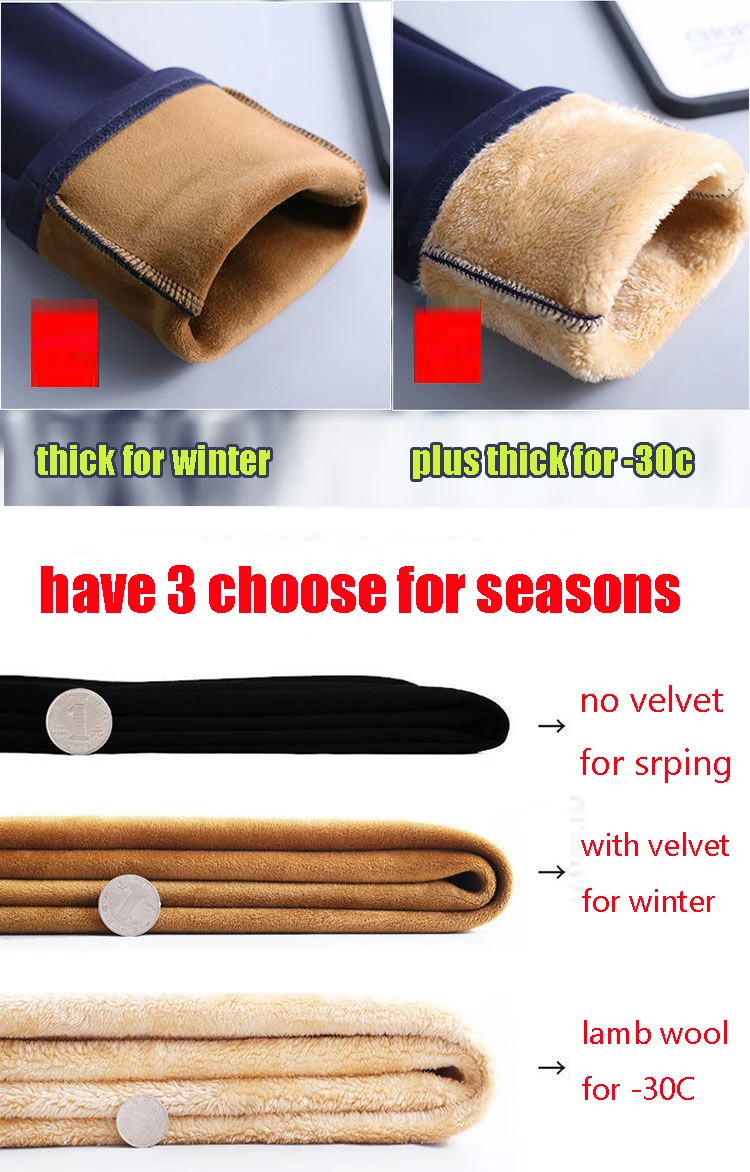 Women's Winter Warm Leggings Thick Women Pants Clothing Legging Women's Leggins High Waist Skinny Trousers New in Outerwear