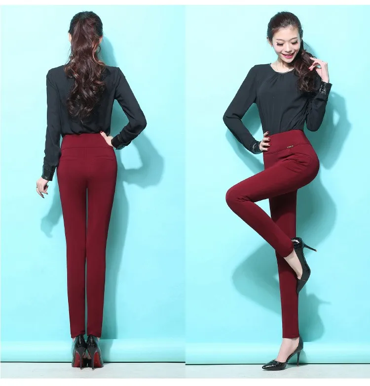 Women's Winter Warm Leggings Thick Women Pants Clothing Legging Women's Leggins High Waist Skinny Trousers New in Outerwear