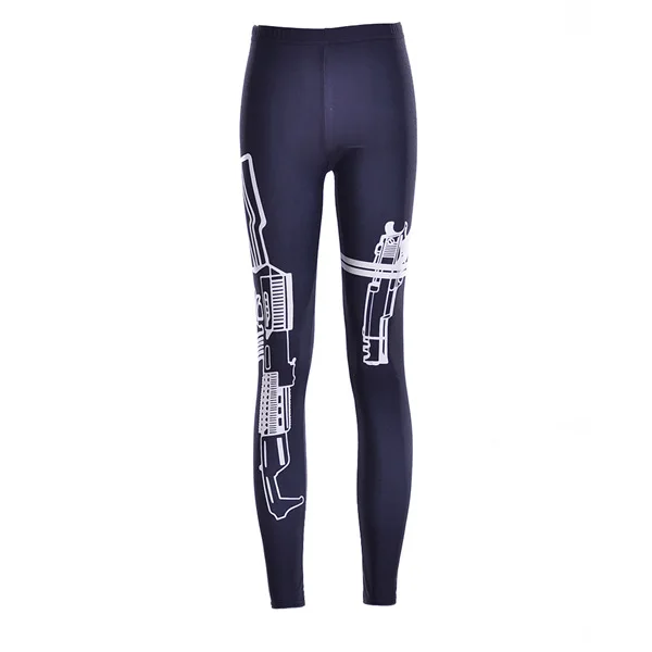 Design Black Women Galaxy Leggings Sexy Red Striped Printed Fashion Style Leggings Pants Black Milk Punk Cool Slim Leggins