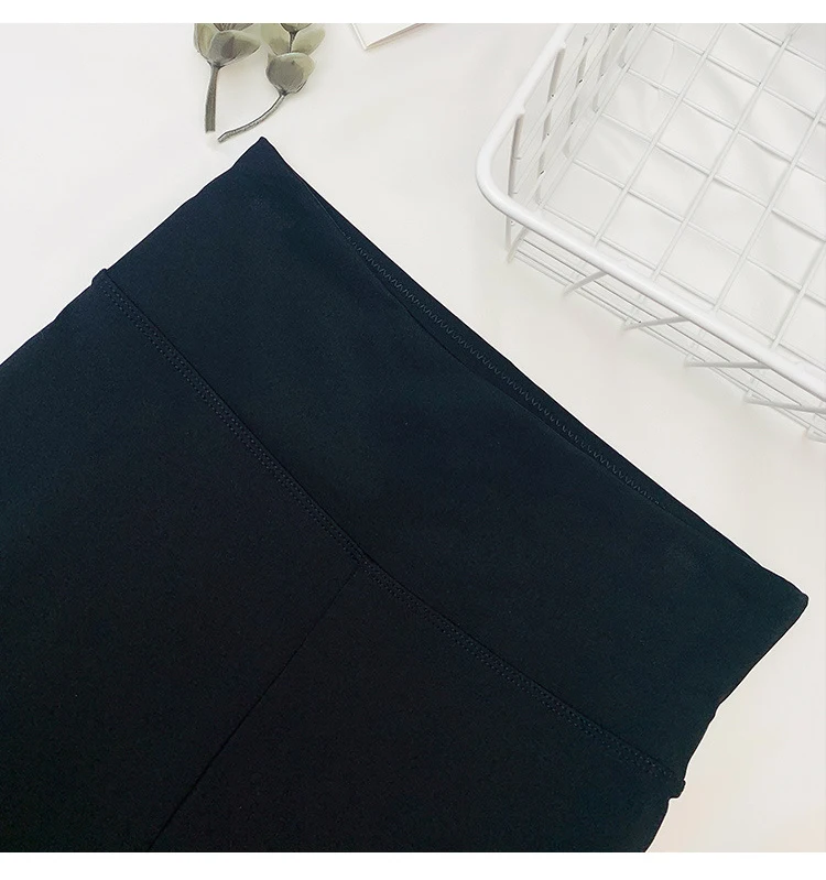 BIVIGAOS New Women Sharkskin Black Leggings Thin Workout Stretch Sexy Fitness Leggings Skinny Legs Slimming Sport Leggings