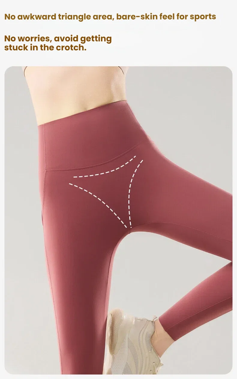 Women's High Waist Shark Leggings Tummy Control Slimming Fitness Yoga Pants Thin Version for Fall Workout