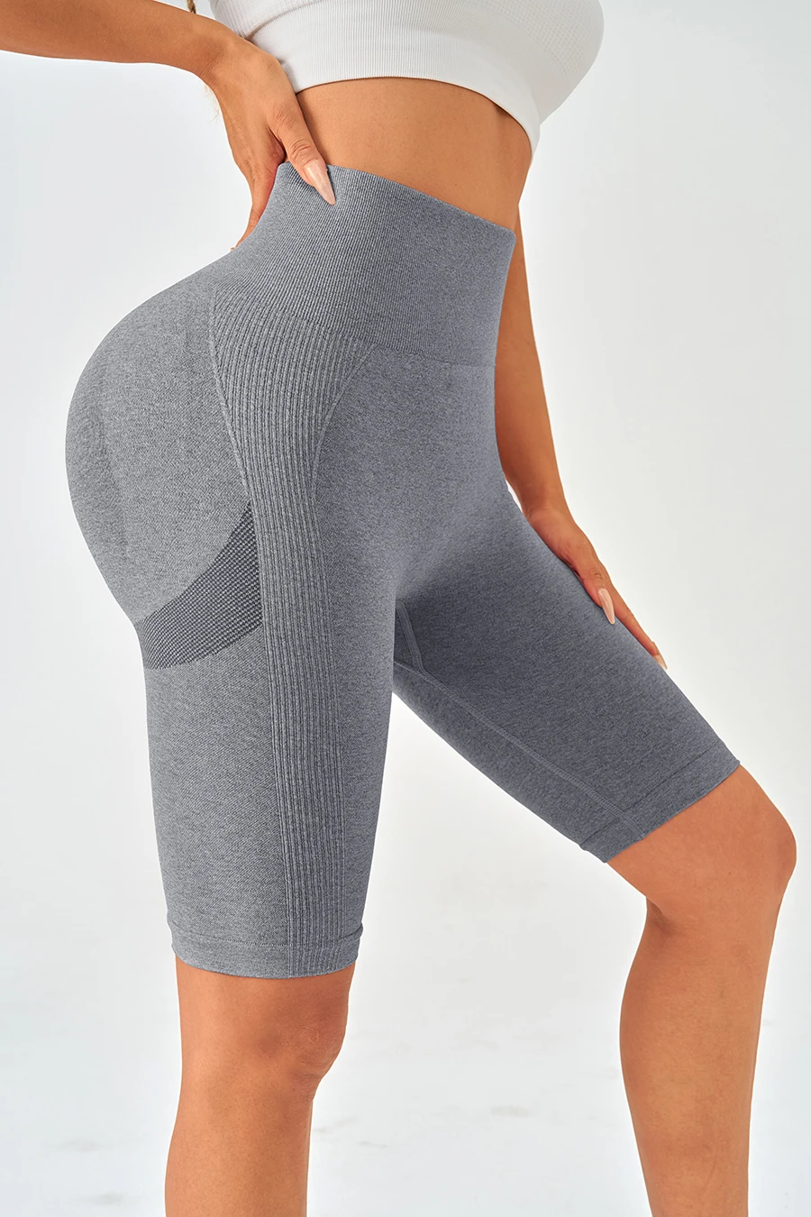 Women Sports Leggings Sportswear Woman Gym Legging Seamless Yoga Shorts w/Tummy Control Women's Shorts Fitness Female Clothing