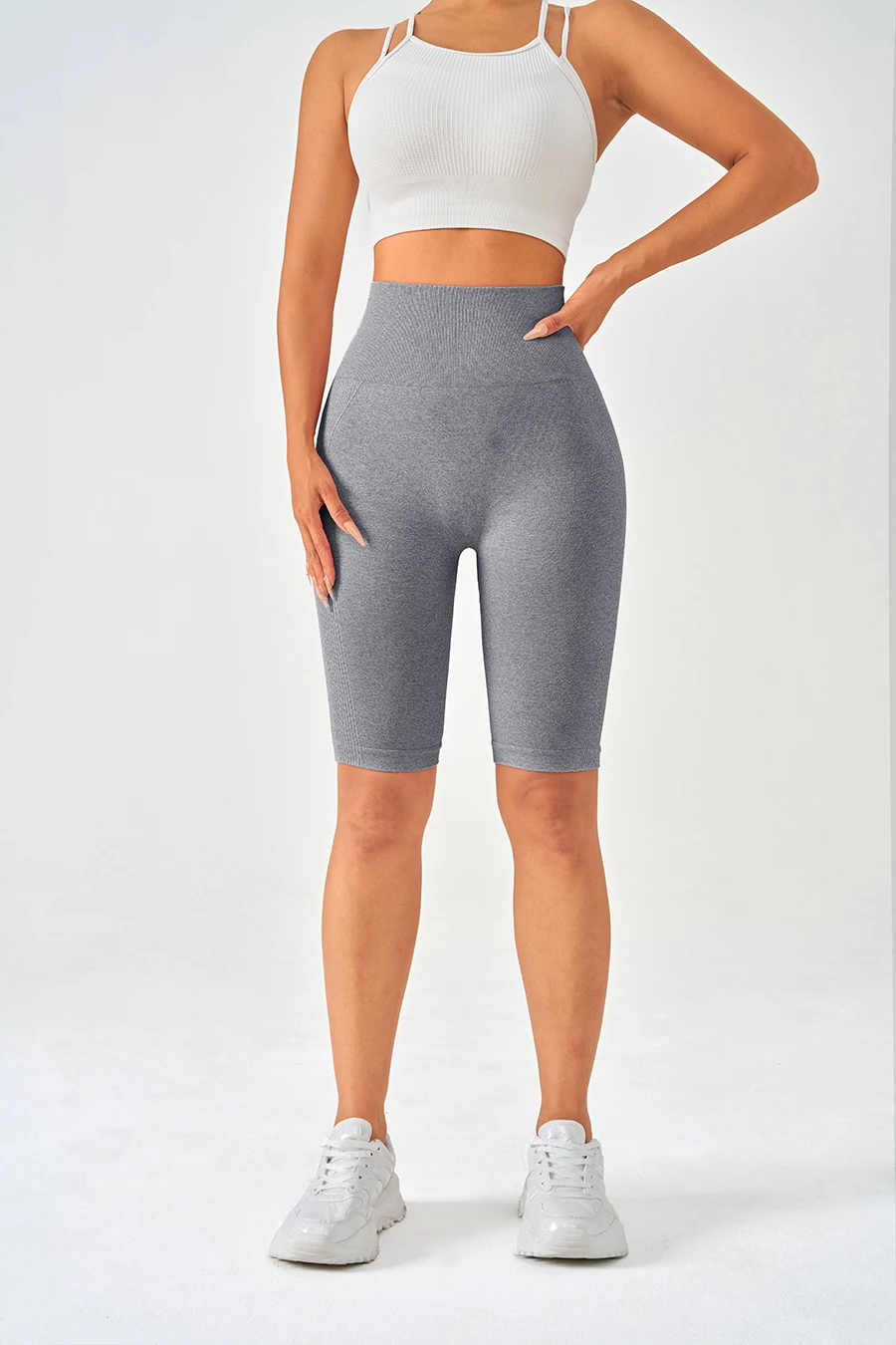 Women Sports Leggings Sportswear Woman Gym Legging Seamless Yoga Shorts w/Tummy Control Women's Shorts Fitness Female Clothing