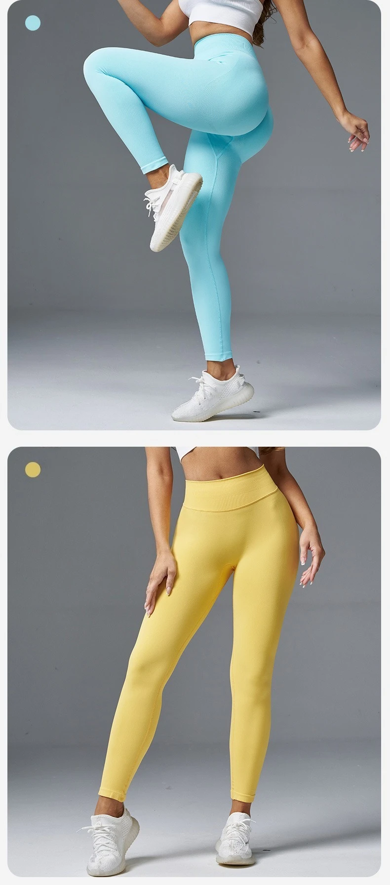 2026 Women Mid-waist Solid Sports Leggings Casual Skinny Pink Yoga Pants Female Fitness Running Long Trousers Gym Cycling Tights