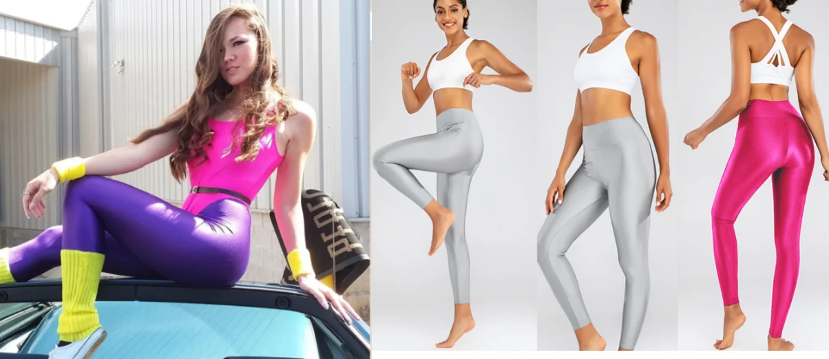 Glossy Legging Sexy Shiny Stirrup Leggings Sequin Yoga Pants Rave Party Outfits, Sexy Sheer Tights Party Club