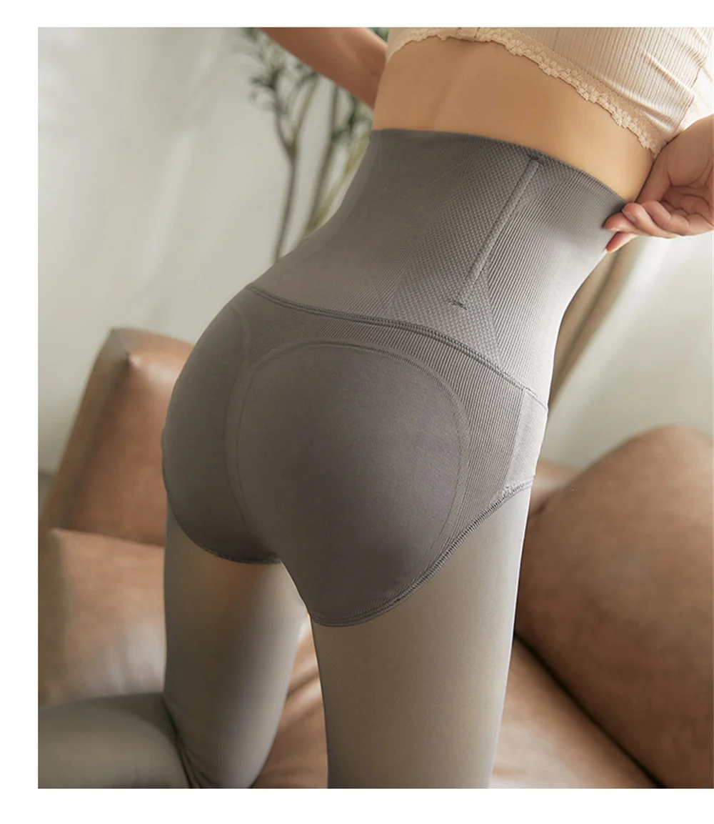 High Waist Cashmere Leggings For Women  Thermal Tights Leggings Very Thick Soft Stretchy Winter Leggin Fleece Warm