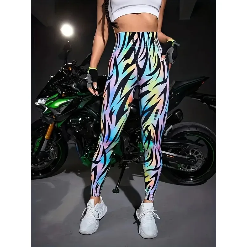 Fashionable and CasualRunningPantsWaistCinching and Hip LiftingYogaClothes Fitness Exercise Naked Feeling Tight Fitting Leggings