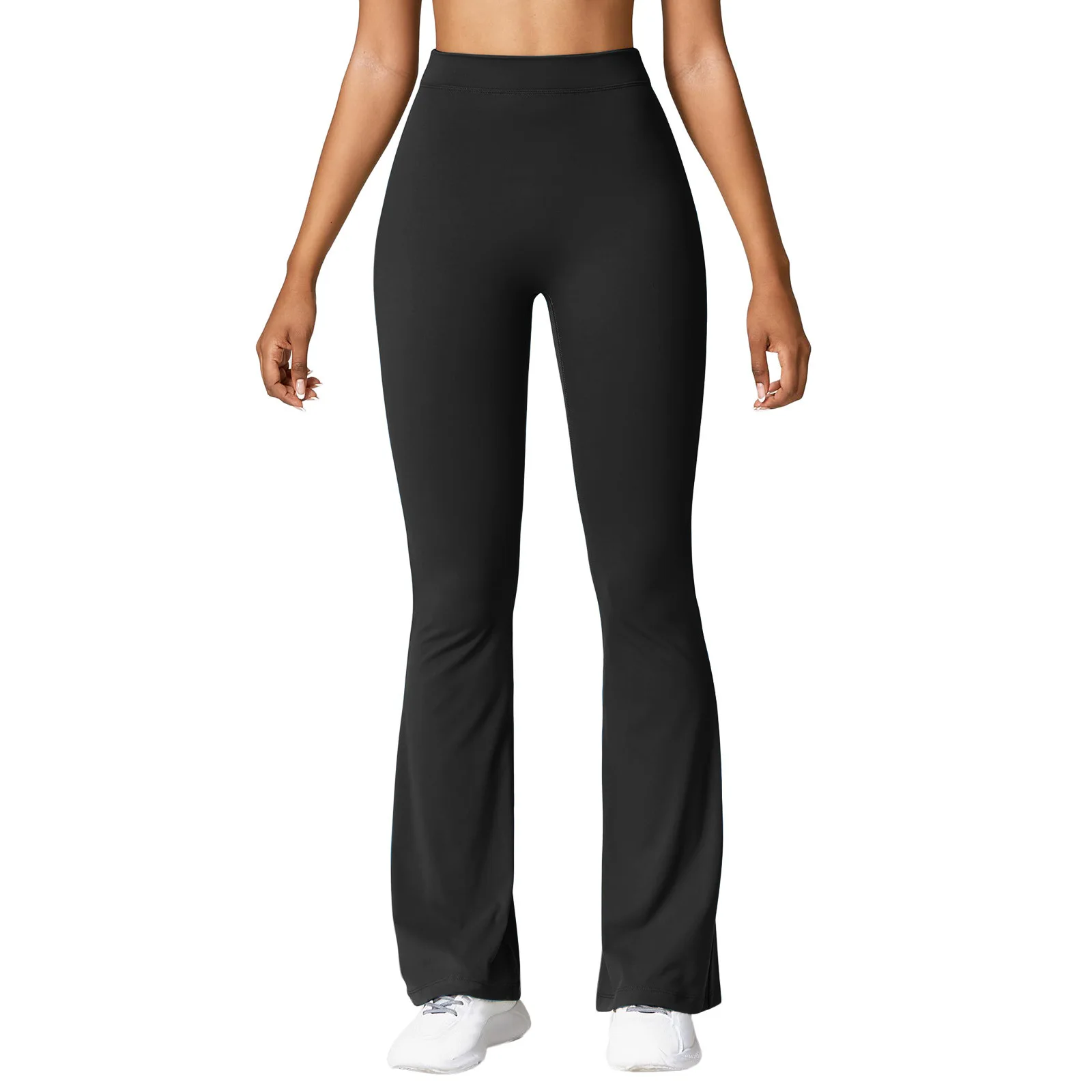 Sexy Yoga Flare Pants Women V-Cut Waist High Waist Push Up Butt Fitness Leggings Comfort Fit Gym Running Fashion Slim Leggings