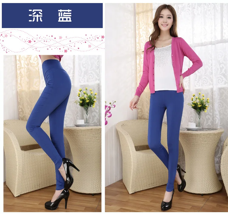 Leggings For Women Summer High Waist Elastic Trousers Super Stretch Skinny Long Leggings Lady 5xl 6xl Pencil Pants