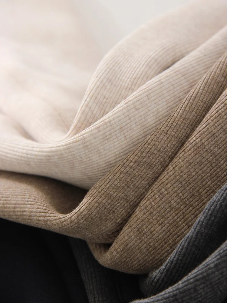 Winter Leggings Women Warm Skinny Velvet Pants High Waist Ribbed Tight Thermal Thick Fleece Pants Ladies Bottom Women Leggings