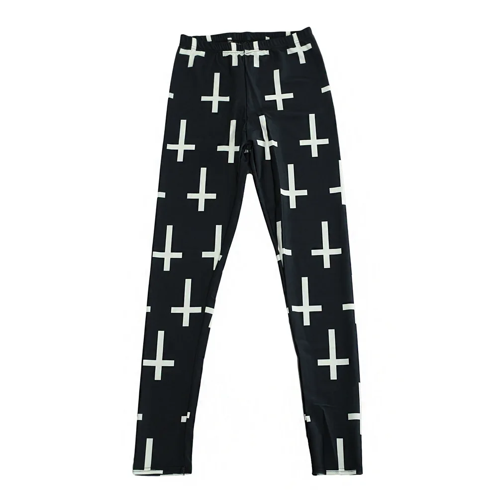 New Sexy Yoga Pants Black White Piano Keys Prints Elastic Slim Fitness Gym Sport Workout Women Leggings  Dropshipping