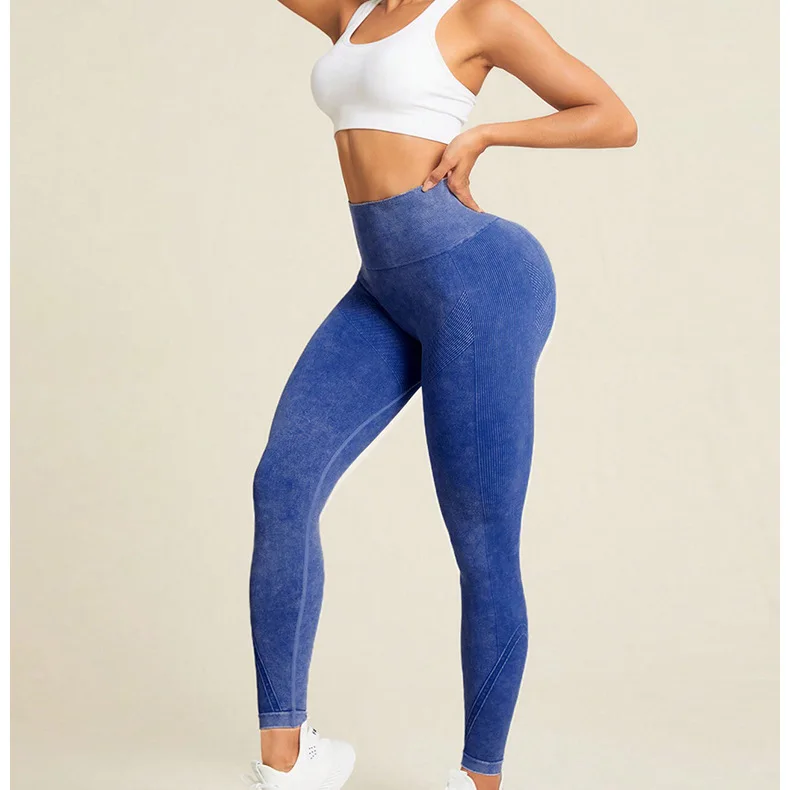 Nylon Sanding Yoga Leggings Women Seamless Tight Pants High Elastic Sexy Hip Liftting Leggings Workout Running Gym Pants