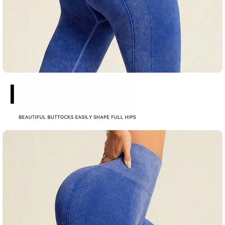 Nylon Sanding Yoga Leggings Women Seamless Tight Pants High Elastic Sexy Hip Liftting Leggings Workout Running Gym Pants