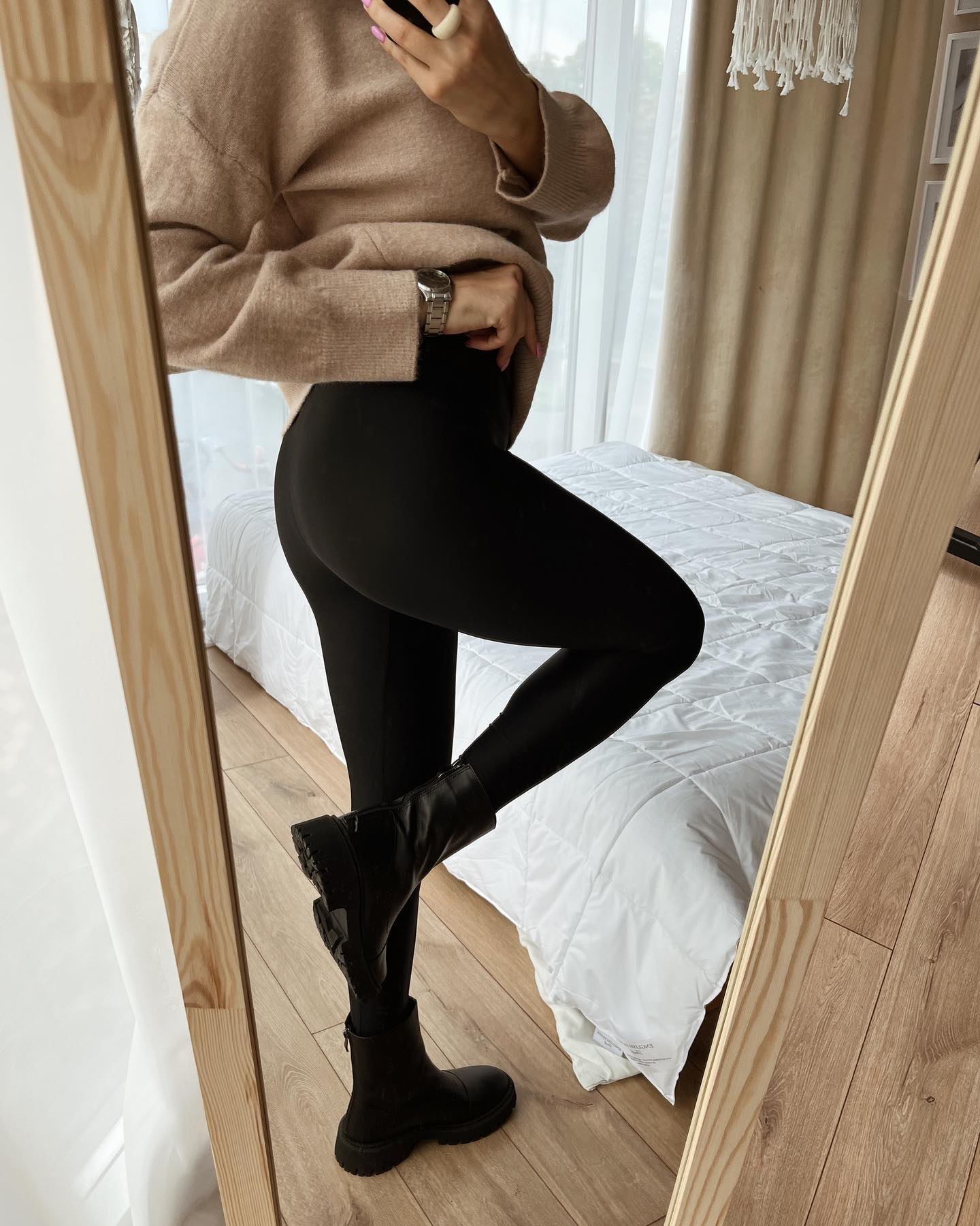 Women's Winter Leggings with Fleece Velvet Slimming Leggings Cotton Cashmere Thermal Tights Warm Leggings for Women